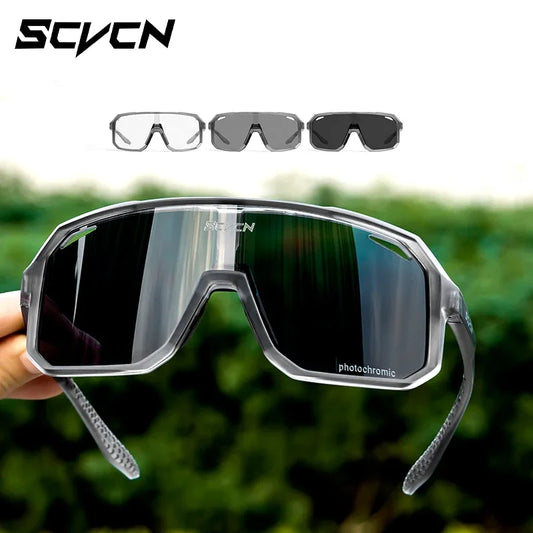 Photochromic Cycling Sunglasses MTB Glasses Road Bike Cycling UV400 Goggles Men Women Outdoor Bicycle Sports Eyewear New